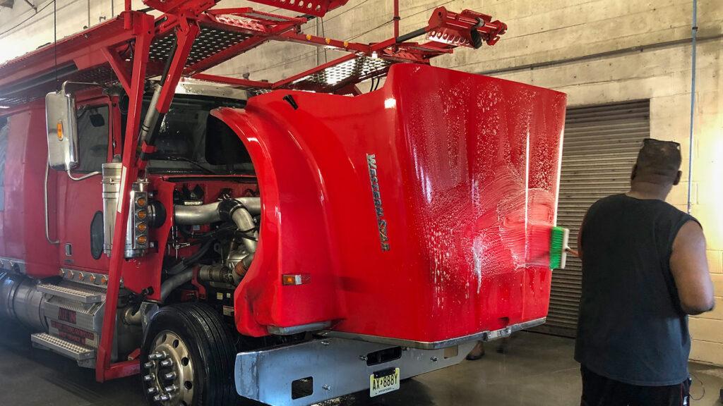 Adcock Brothers Service Center offers truck wash services in Manheim, PA